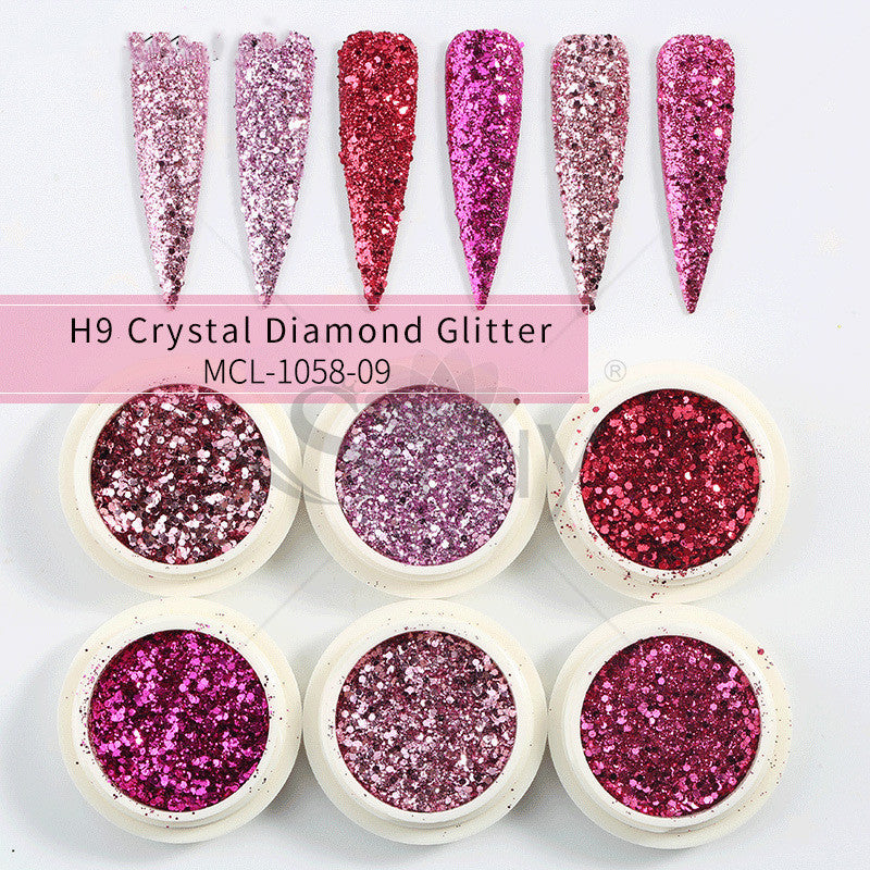 Glitter Aurora Nail Powder