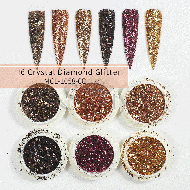 Glitter Aurora Nail Powder
