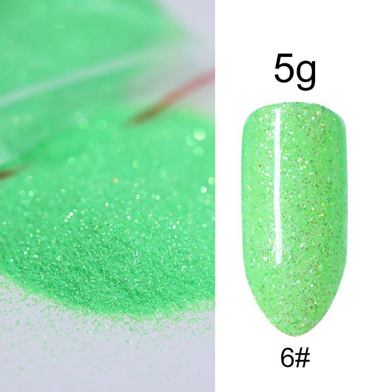 Glitter Aurora Nail Powder
