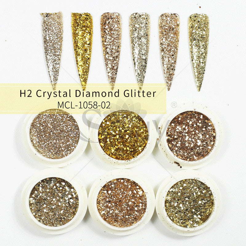 Glitter Aurora Nail Powder