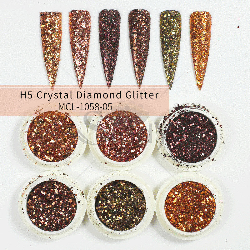 Glitter Aurora Nail Powder