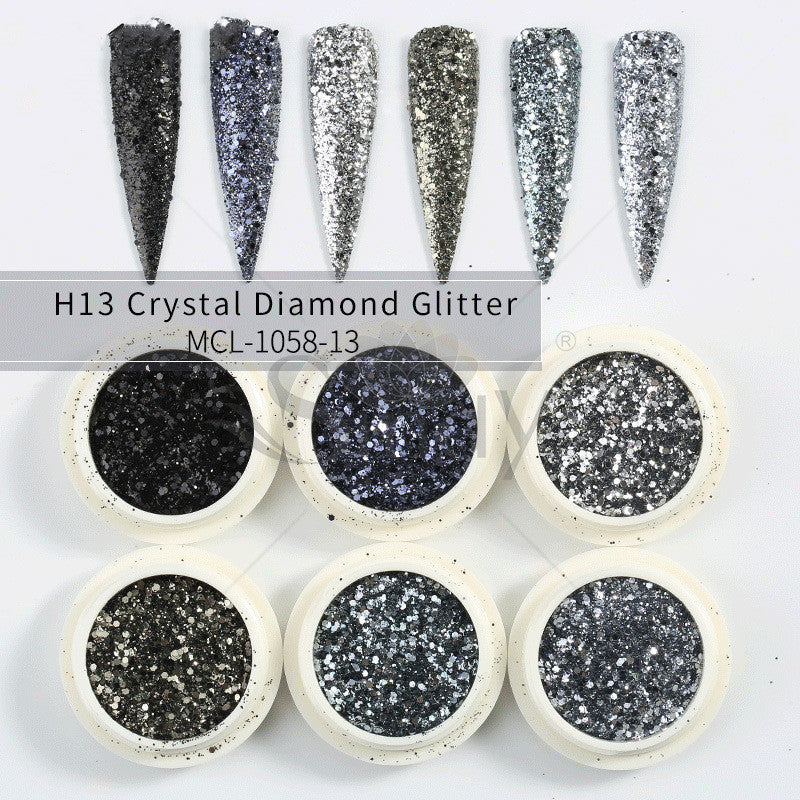 Glitter Aurora Nail Powder