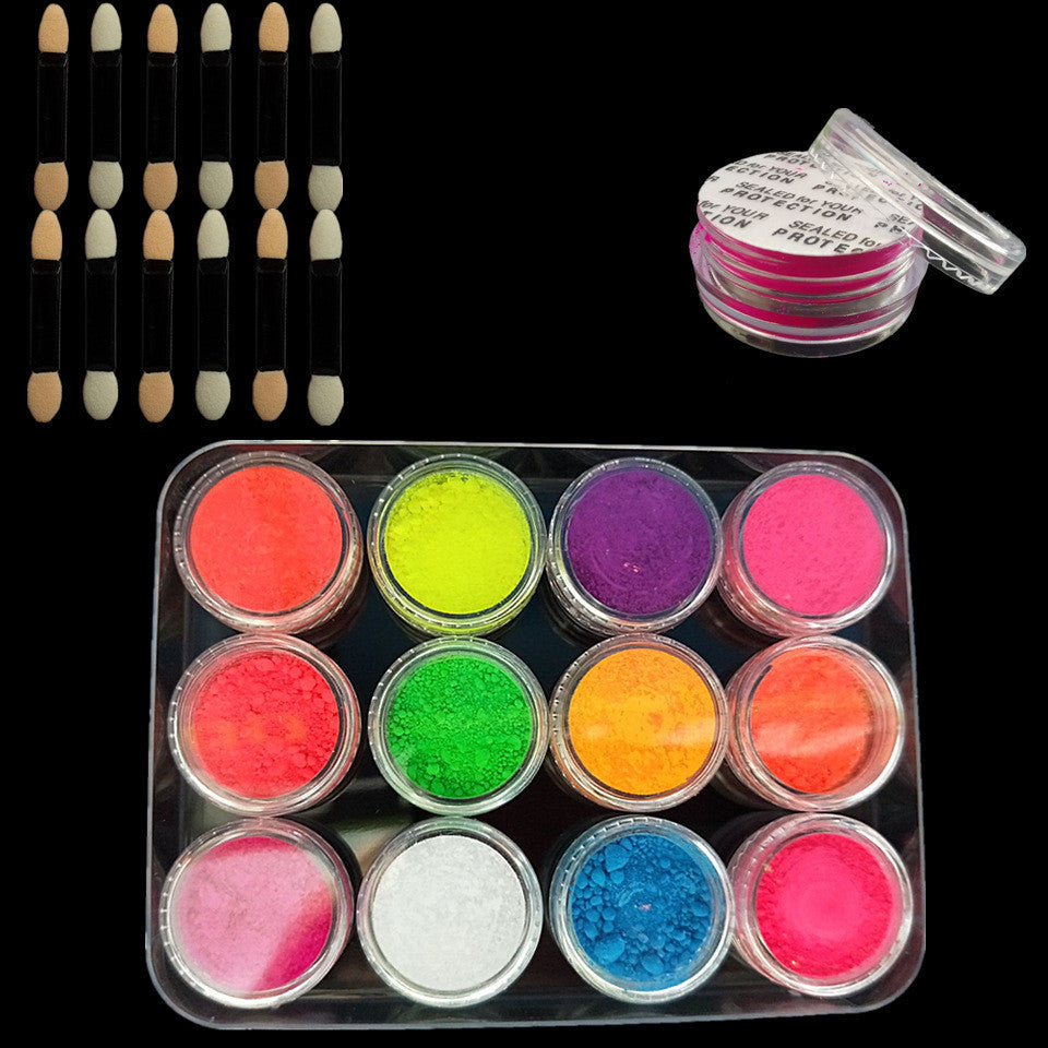 Glitter Aurora Nail Powder