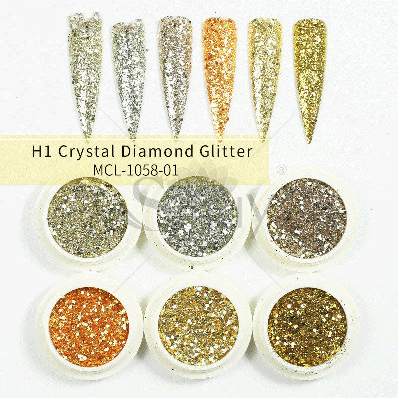 Glitter Aurora Nail Powder