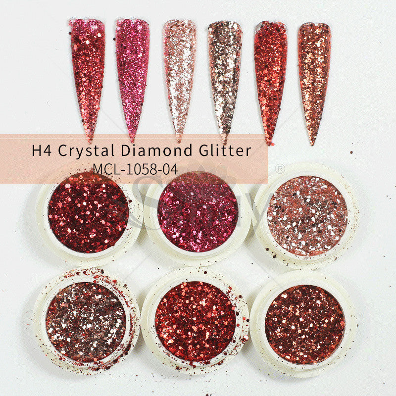 Glitter Aurora Nail Powder