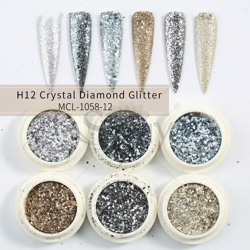 Glitter Aurora Nail Powder