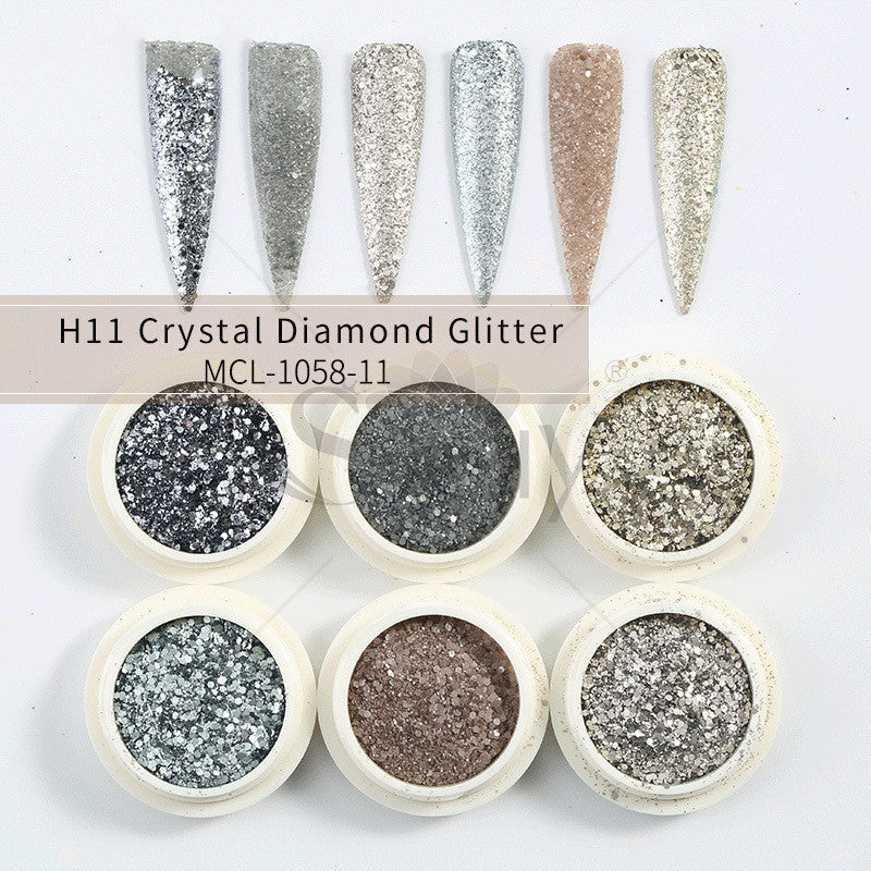 Glitter Aurora Nail Powder