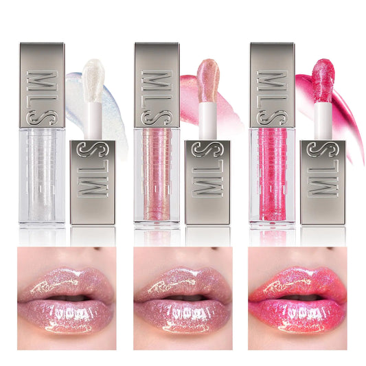 Aurora glitter lip gloss